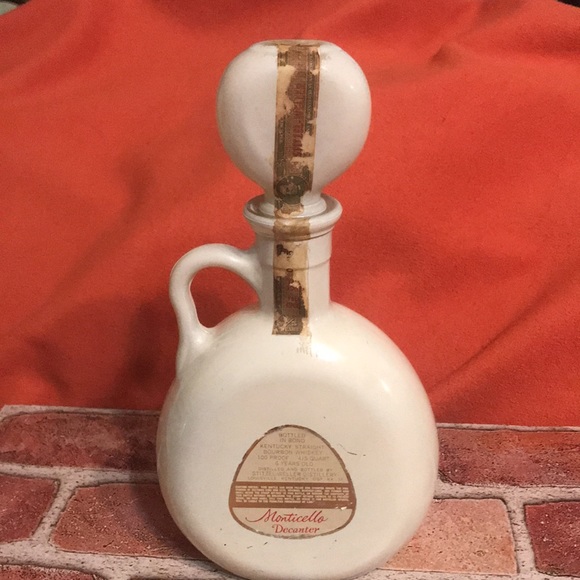 1849 Thomas Jefferson Monticello OLD FITZGERALD decanter - Picture 5 of 6